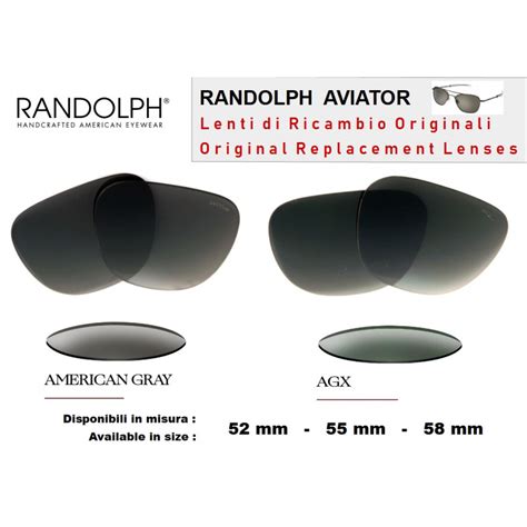 randolph aviator replacement lenses.